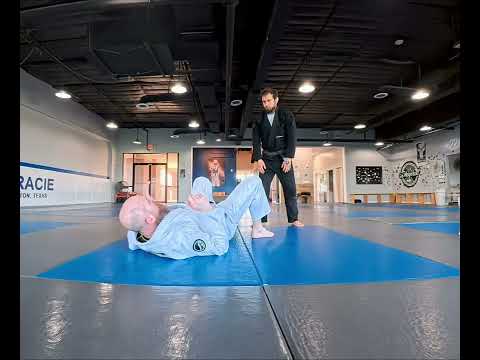 Technical Standup for Jiu Jitsu (side view)