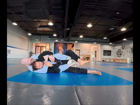 Back Mount for Jiu Jitsu (side view)