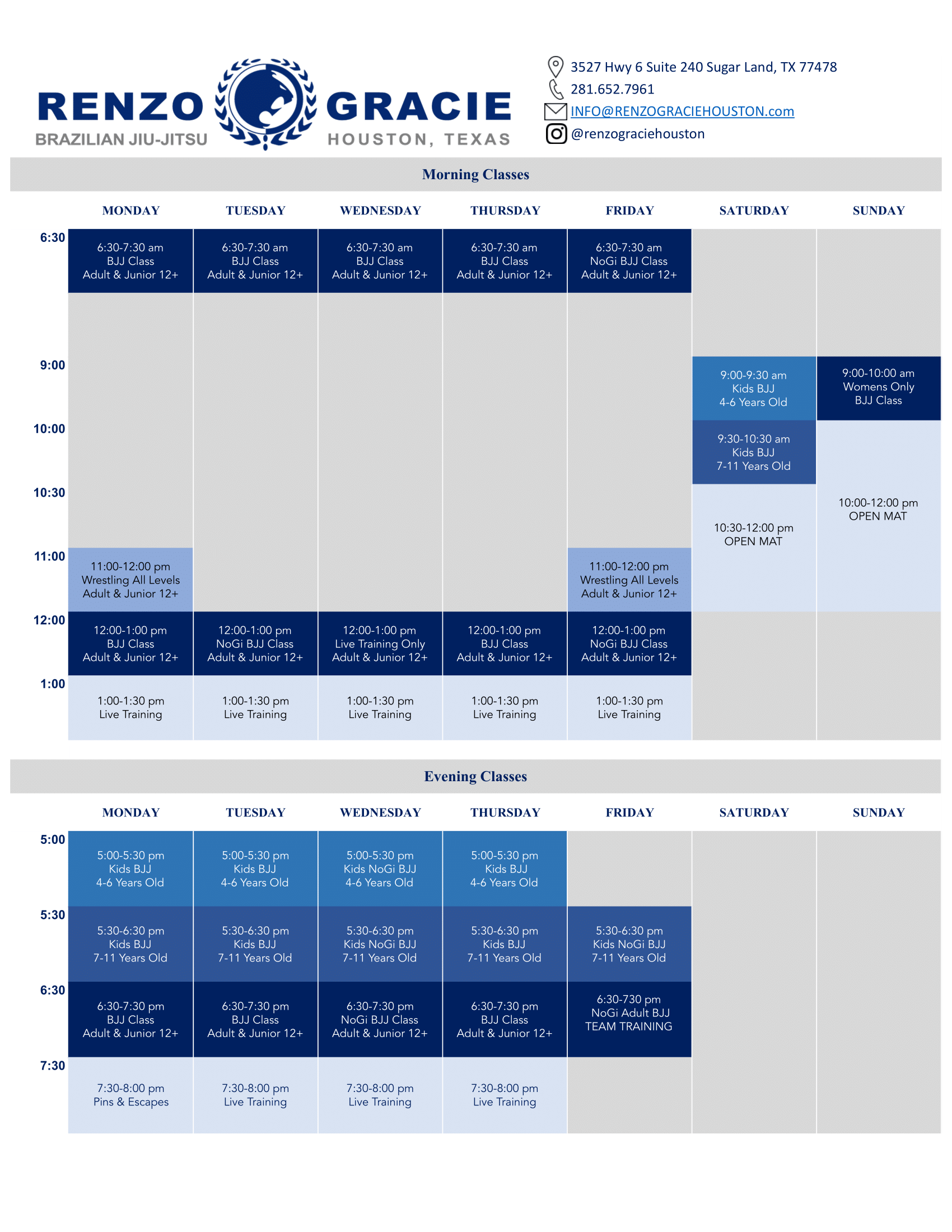 Schedule Mat 1 Image